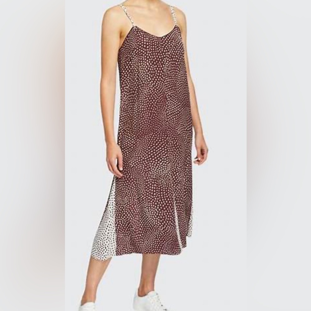 Rag & Bone Didre Colorblock Dotted Tank Dress NWT
